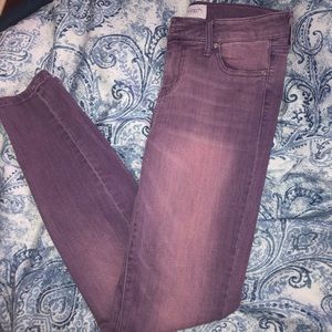 Celebrity Pink purple jeans